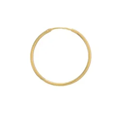 32 mm 1/2 par øreringe i 14 karat guld