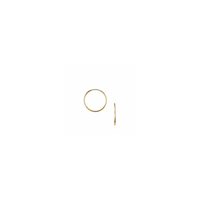 25 mm Aagaard creoler i 8 karat guld