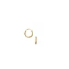 12 mm aagaard runde creoler i 8 karat guld