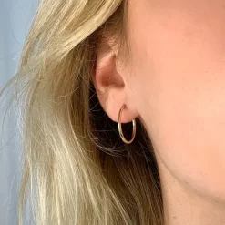 20 mm BNH creoler i 8 karat guld