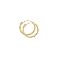 15 mm BNH creoler i 8 karat guld