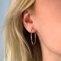 32 mm BNH creoler i 8 karat guld