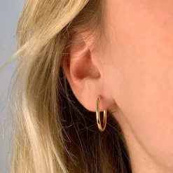 20 mm BNH creoler i 14 karat guld