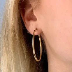 40 mm BNH creoler i 14 karat guld