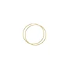 57 mm BNH creoler i 14 karat guld