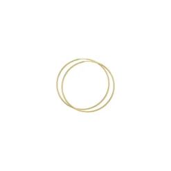 57 mm BNH creoler i 14 karat guld