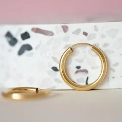 20 mm BNH creoler i 14 karat guld