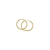 25 mm BNH creoler i 8 karat guld