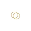 17,5 mm BNH creoler i forgyldt sølv
