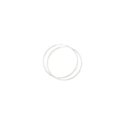 44 mm BNH creoler i sølv