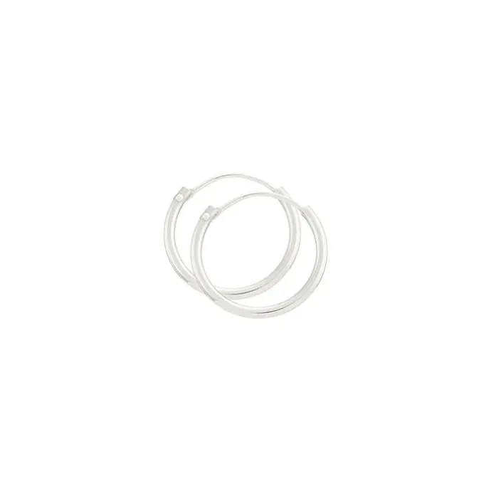15 mm BNH creoler i sølv