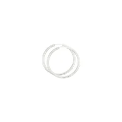 40 mm BNH creoler i sølv
