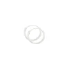 13 mm BNH creoler i sølv
