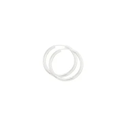 30 mm BNH creoler i sølv