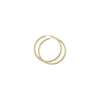 50 mm BNH Creoler øreringe i 8 karat guld