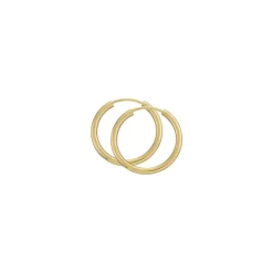 20 mm BNH Creoler øreringe i 8 karat guld