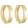 16 mm creoler i 14 karat guld