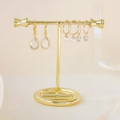12 mm creoler i 9 karat guld