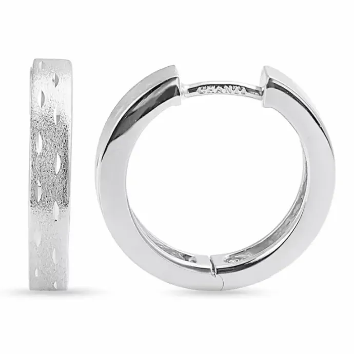 20 mm creoler i sølv