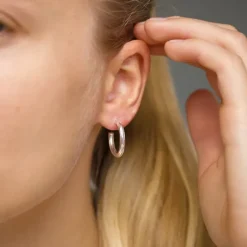 20 mm halvcreoler i sølv