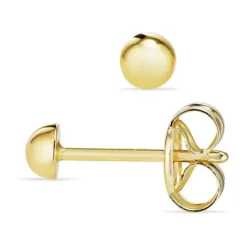 3 mm ørestikker i 9 karat guld