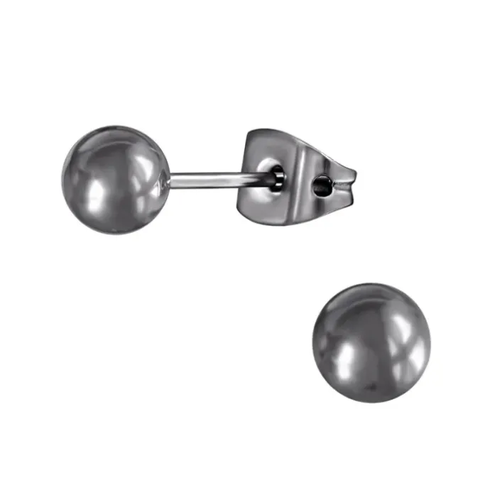 5 mm ørestikker i titanium