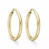 15 mm Støvring Design creoler i 14 karat guld