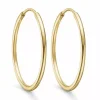 25 mm Støvring Design creoler i 8 karat guld