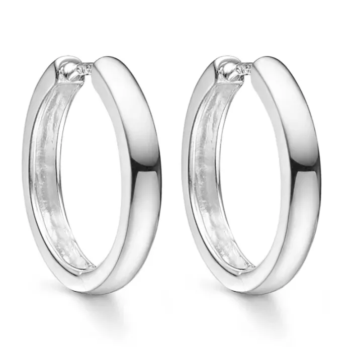 20 mm Støvring Design creoler i sølv