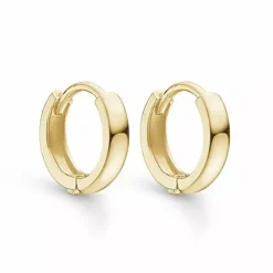 10 mm Støvring Design creoler i 8 karat guld