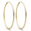 30 mm Støvring Design creoler i 8 karat guld