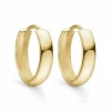 15 mm Støvring Design creoler i 8 karat guld