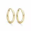 10 mm Støvring Design creoler i 14 karat guld