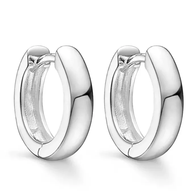 13 mm Støvring Design creoler i sølv