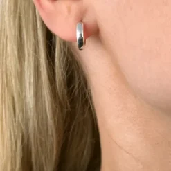 13 mm Støvring Design creoler i sølv