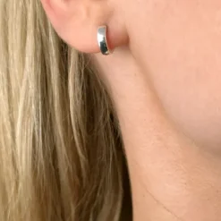 10 mm Støvring Design creoler i sølv