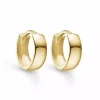 10 mm Støvring Design creoler i 8 karat guld