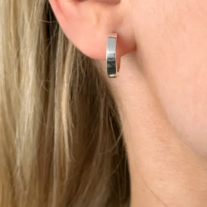 15 mm Støvring Design creoler i sølv