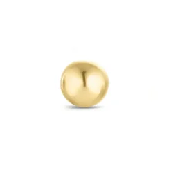 1/2 par 5 mm øreringe i 9 karat guld