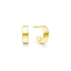 ID Fine IDH011GD chunky mini hoops i forgyldt sølv
