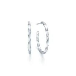 ID Fine IDH001SL hoops i sølv