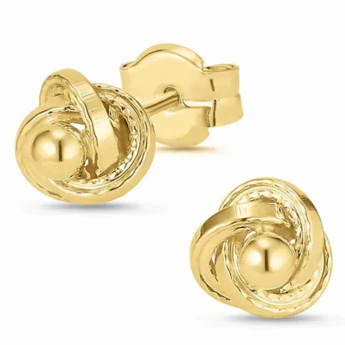 Øreringe i 9 karat guld
