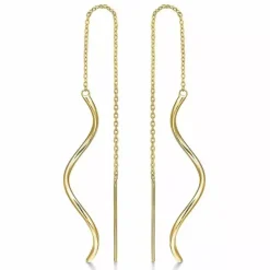 Støvring Design ørehænger i 9 karat guld